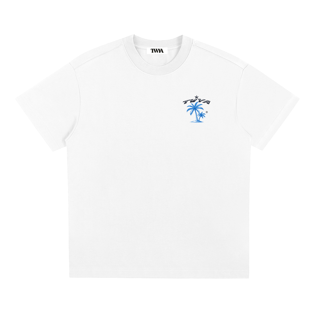 TWYA Palm T-Shirt | Story-Inspired Tropical Tee