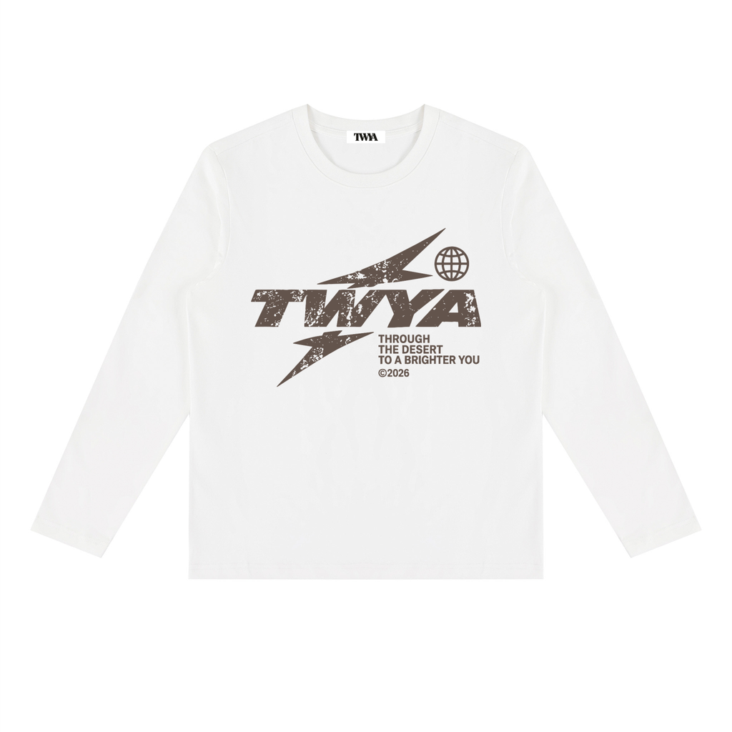 TWYA DUNE LS - WHITE/BROWN
