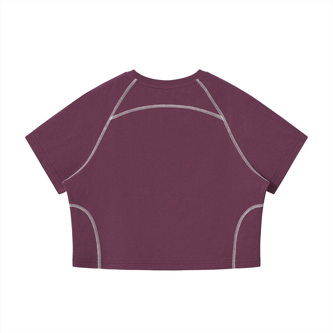 Purple Raglan Crop T-Shirt | TWYA