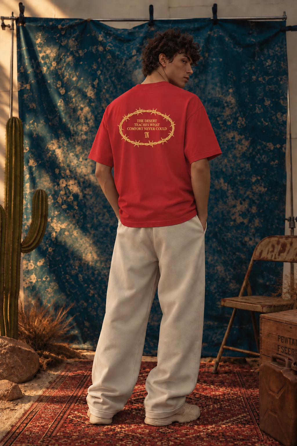 TWYA DESERT TEE — RED