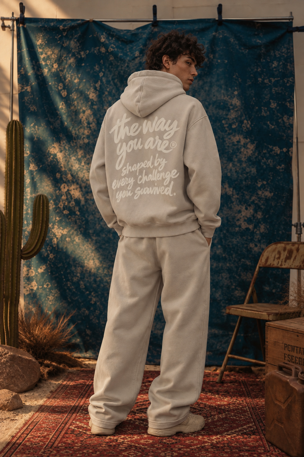 TWYA ROADMOLD HOODIE - GRAY LIGHT