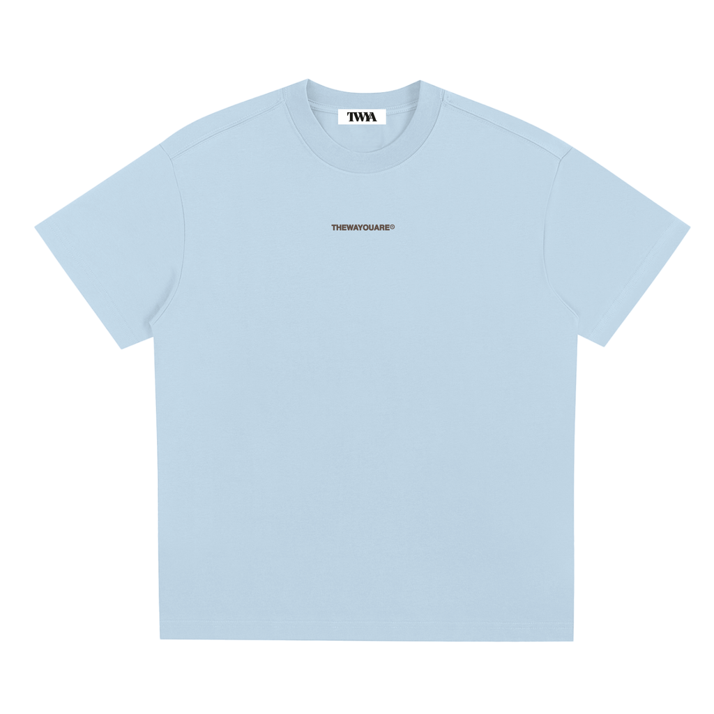 TWYA Sky Blue Core Identity | Authenticity Tee