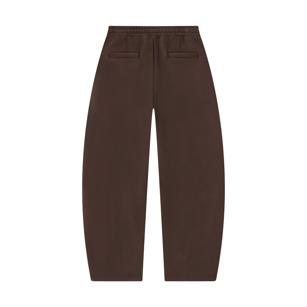 TWYA CODE  SWEATPANTS - BROWN - BACK