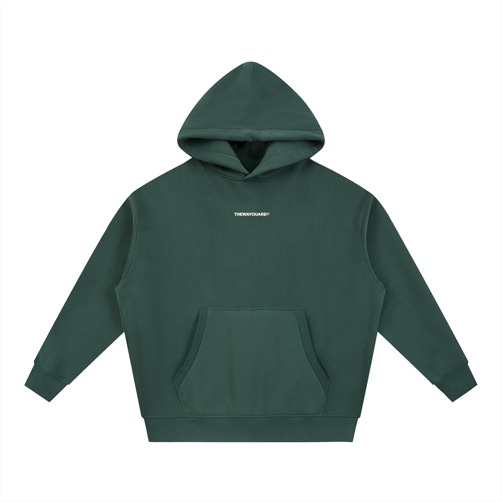 TWYA NIGHTFALL HOODIE - FOREST GREEN