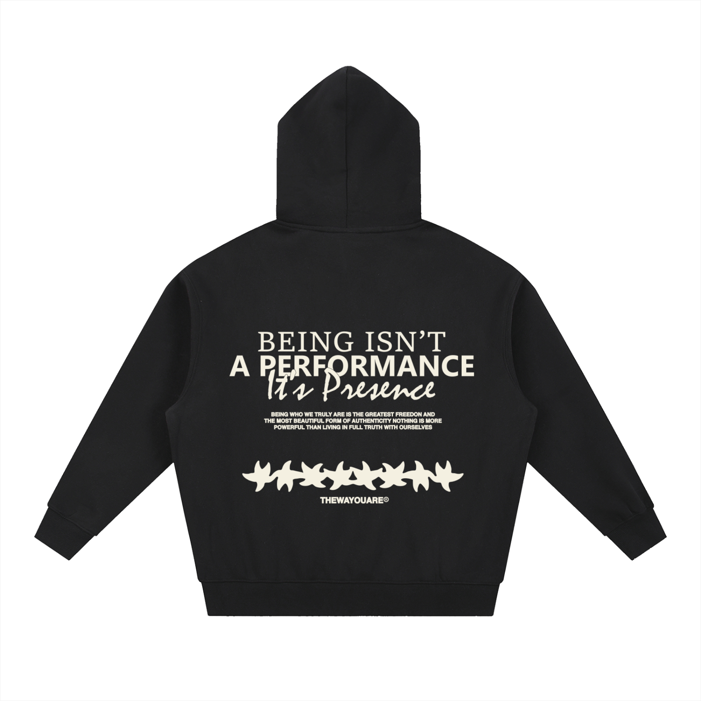TWYA Presence Black Hoodie