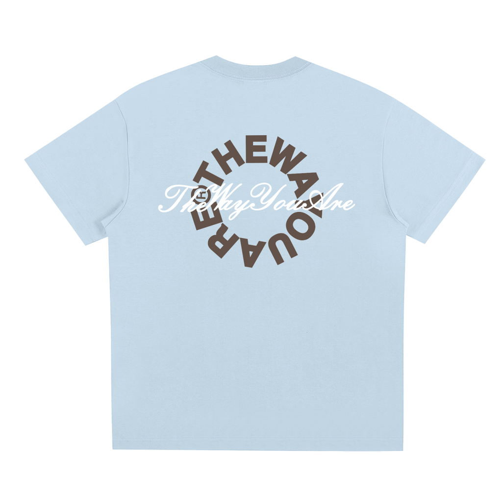 TWYA Sky Blue Core Identity | Authenticity Tee