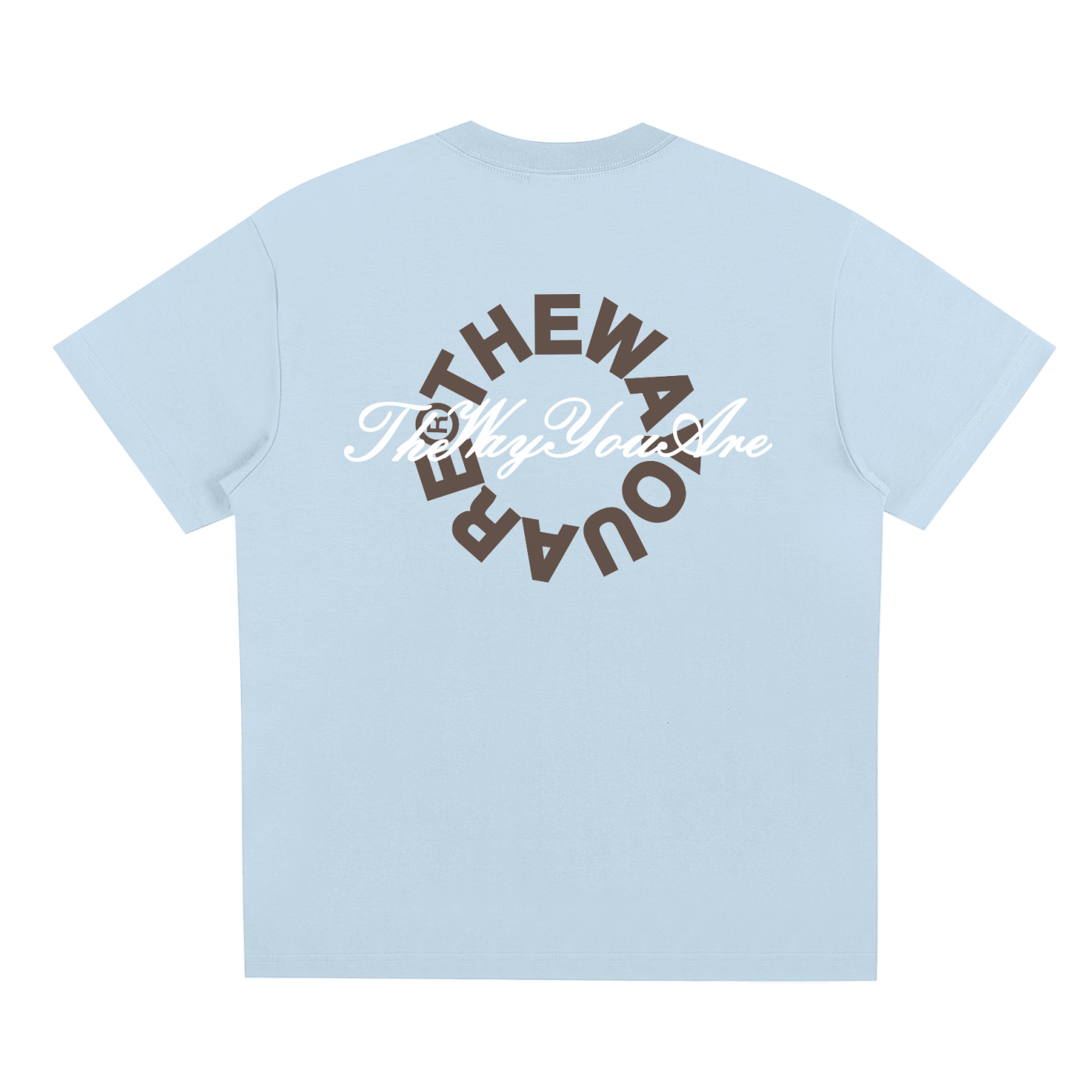 TWYA Sky Blue Core Identity | Authenticity Tee